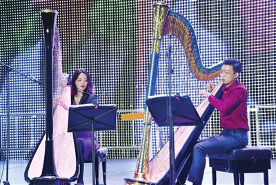 竖琴音乐会奏响“海”的致意